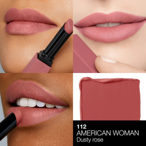 LABIAL ROUGE A LEVRES ULTRA MAT AMERICAN WOMAN 112 - NARS - Adrissa Beauty -
