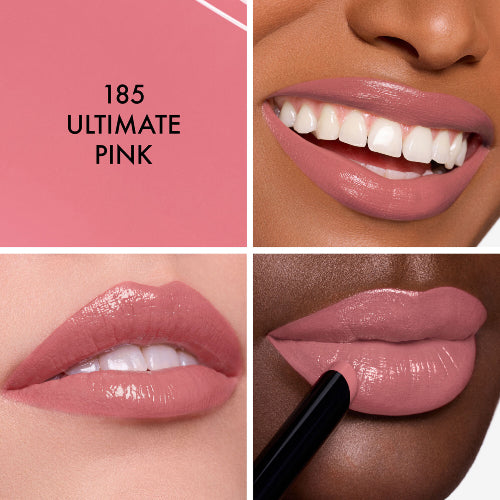 LABIAL ROUGE DIOR ON STAGE 185 ULTIMATE PINK SHINE - DIOR - Adrissa Beauty - Maquillaje