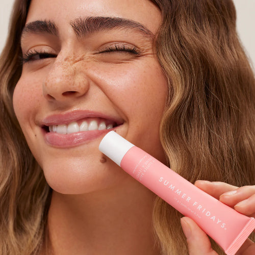BALSAMO LIP BUTTER PINK SUGAR - SUMMER FRIDAYS - Adrissa Beauty - Maquillaje