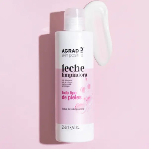 LECHE LIMPIADORA TODO TIPO DE PIELES 250ML - AGRADO - Adrissa Beauty - Cuidado de la piel