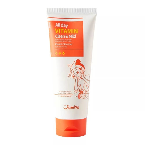 LIMPIADOR FACIAL ALL DAY VITAMIN 150ML - JUMISO - Adrissa Beauty -