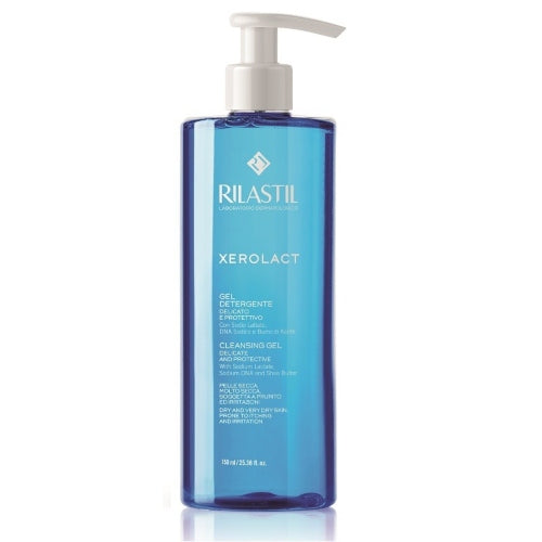 LIMPIADOR FACIAL GEL XEROLACT PIEL SECA 750ML - RILASTIL - Adrissa Beauty -