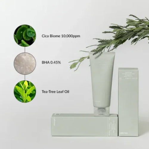 LIMPIADOR JI WOO GAE CICA BHA ACNE FOAM 150ML - CELIMAX - Adrissa Beauty - Cuidado de la piel