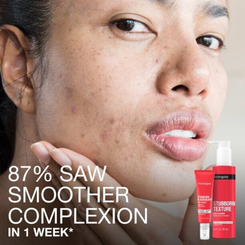 LIMPIADOR STUBBORN TEXTURE ACIDO SALICILICO ACNE 186ML - NEUTROGENA - Adrissa Beauty - Cuidado de la piel