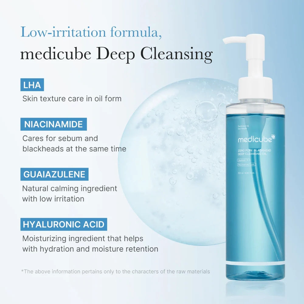 LIMPIADOR ZERO PORE BLACKHEAD OIL 205ML