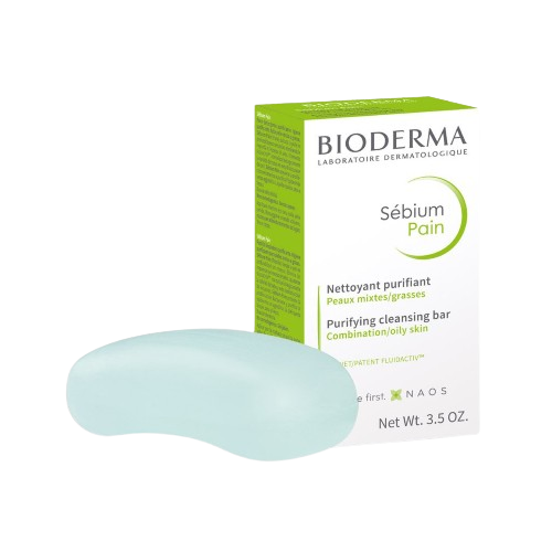 LIMPIADOR BARRA SEBIUM PAIN 100GR - BIODERMA - Adrissa Beauty - Cuidado de la piel