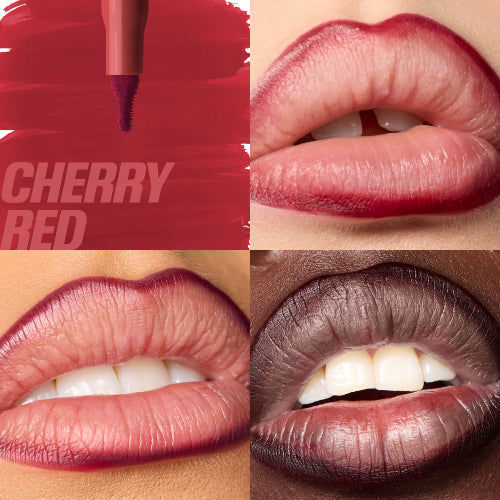 LIP CONTOUR STAIN CHERRY RED - HUDA BEAUTY - Adrissa Beauty - Maquillaje