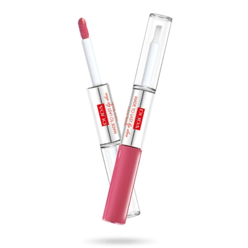 LIP DUO WATERPROOF MADE TO LAST 016 LABIAL Y GLOSS - PUPA MILANO - Adrissa Beauty - Maquillaje