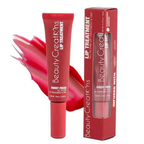LIP TREATMENT TINT SWEET FRESA - BEAUTY CREATIONS - Adrissa Beauty - Maquillaje