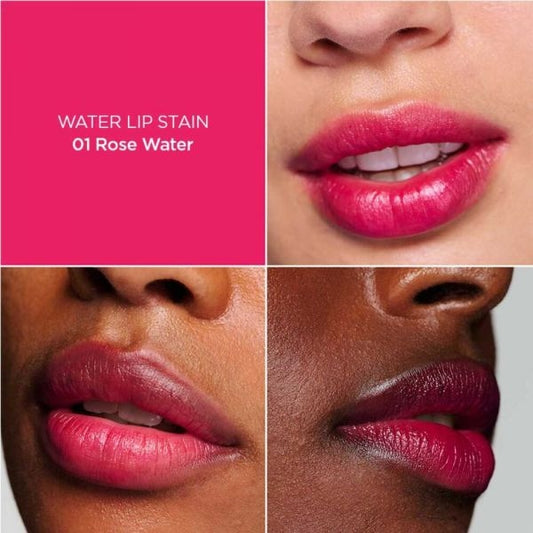 LIP WATER LIP STAIN 01 ROSE WATER 7ML - CLARINS - Adrissa Beauty - Maquillaje