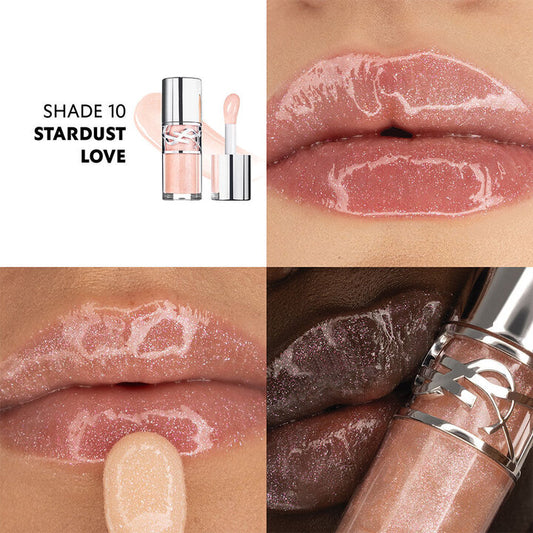 LIP OIL GLOSS YSL LOVESHINE 10 STARDUST LOVE - YVES SAINT LAURENT - Adrissa Beauty - Maquillaje