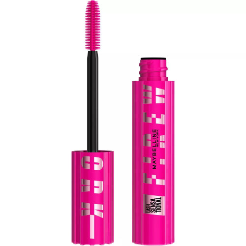 MASCARA LASH SENSATIONAL FIRE WORK 801 VERY BLACK - MAYBELLINE - Adrissa Beauty - maquiilaje