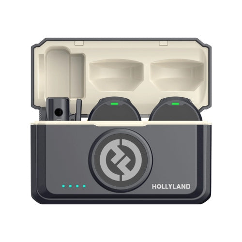 MICROFONO WIRELESS LARK M2 2PZAS TIPO C Y LIGHTNING - HOLLYLAND - Adrissa Beauty - Electrónica