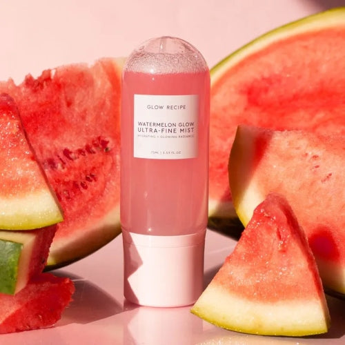 MIST WATERMELON GLOW ULTRA FINE HIDRATANTE + GLOW 75ML - GLOW RECIPE - Adrissa Beauty - Cuidado de la piel