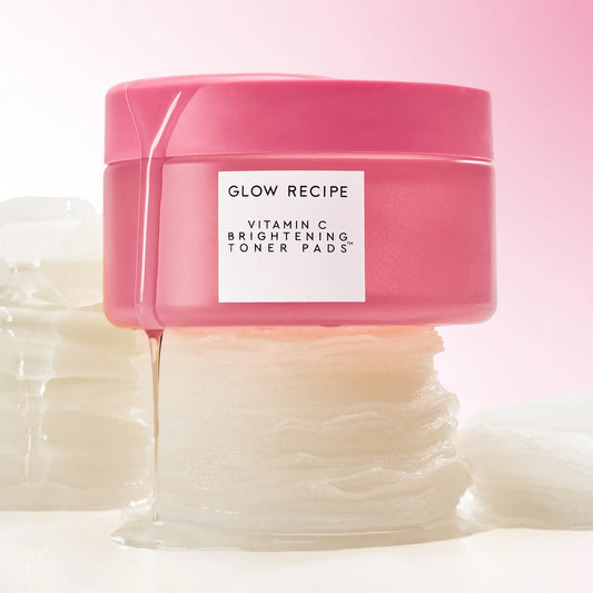 PADS VITAMIN C BRIGHTENING TONER 60UNDS - GLOW RECIPE - Adrissa Beauty - Cuidado de la piel