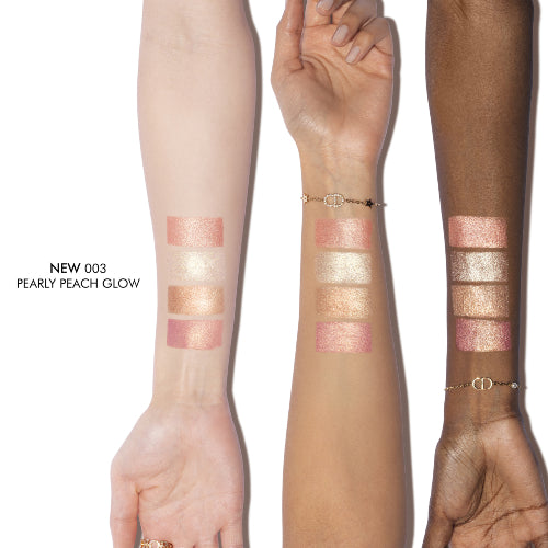 PALETA BACKSTAGE GLOW FACE PALETTE 003 PEARLY PEACH - DIOR - Adrissa Beauty - Maquillaje