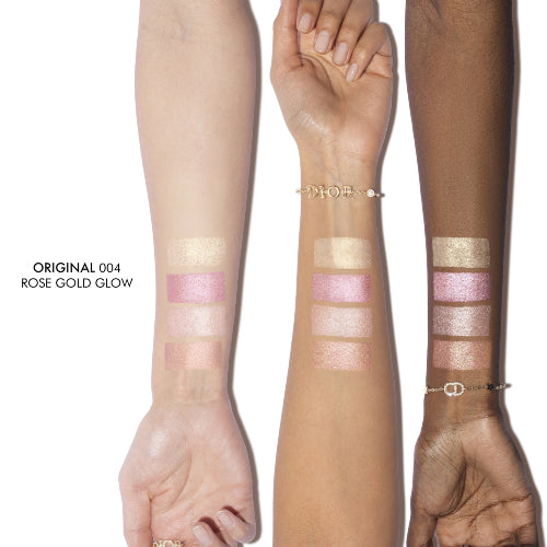 PALETA BACKSTAGE GLOW FACE PALETTE 004 ROSE GOLD - DIOR - Adrissa Beauty - Maquillaje