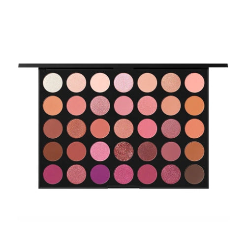 PALETA DE SOMBRAS 35XO NATURAL FLIRT - MORPHE - Adrissa Beauty - maquiilaje