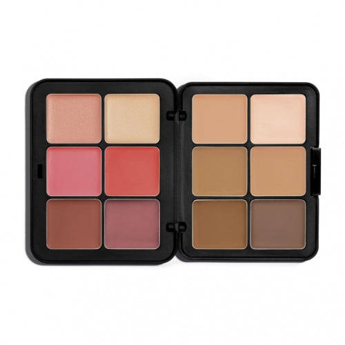 PALETA HD SKIN FACE ESSENTIALS LIGHT TO MEDIUM - MAKEUP FOR EVER - Adrissa Beauty -