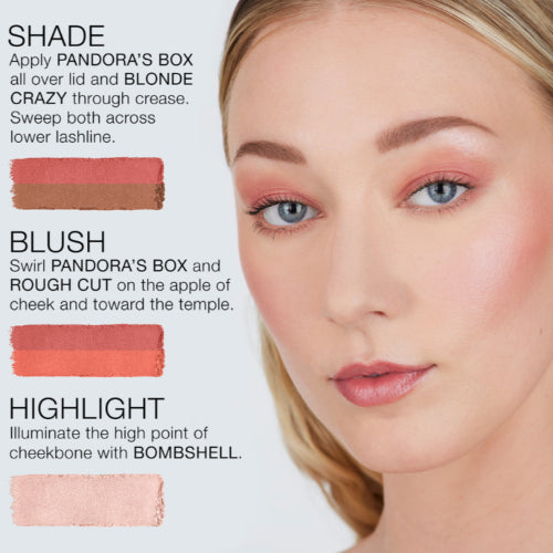 PALETA PURE LUXURY LIGHT FACE & EYE - NARS - Adrissa Beauty - maquillaje