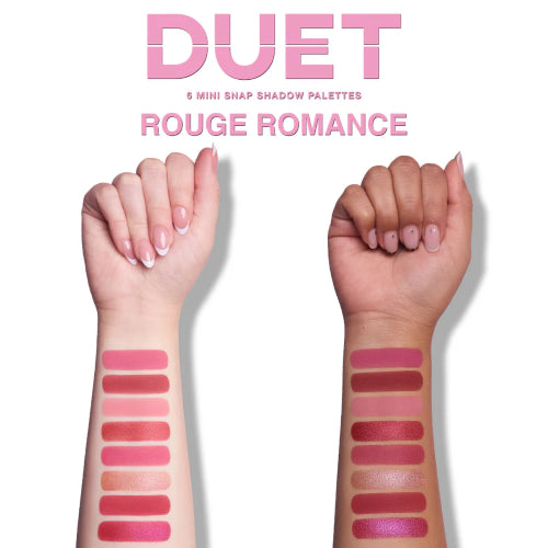 PALETA SOMBRAS MINI DUET ROUGE ROMANCE - BEAUTY CREATIONS - Adrissa Beauty - Maquillaje