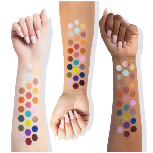 PALETA SOMBRAS OVERDRESSED LUIS TORRES - BEAUTY CREATIONS - Adrissa Beauty -