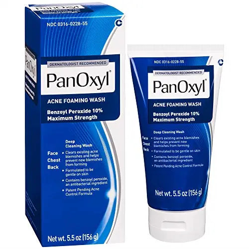 PANOXYL ACNE CREAMY WASH 10% - PANOXYL - Adrissa Beauty -