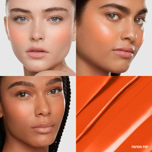 RUBOR SOFT POP PLUMPING PAPAYA POP - BY MARIO - Adrissa Beauty - Maquillaje de rostro