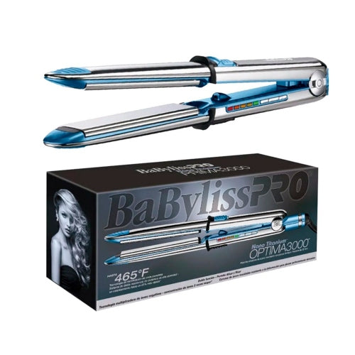 PLANCHA 1 Y 1/4 PULGADAS OPTIMA 3000 - BABYLISS - Adrissa Beauty - Electrónica