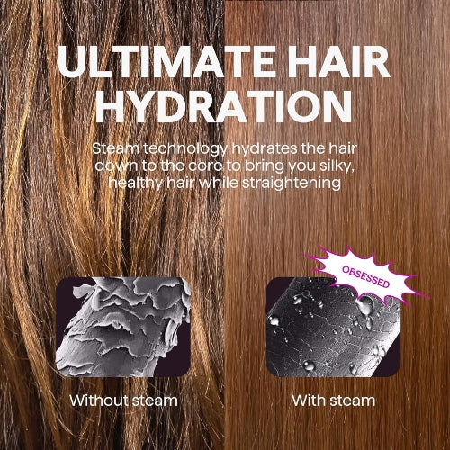 PLANCHA CEPILLO PRO STEAM HYDRATION - WAVYTALK - Adrissa Beauty - Electrónica