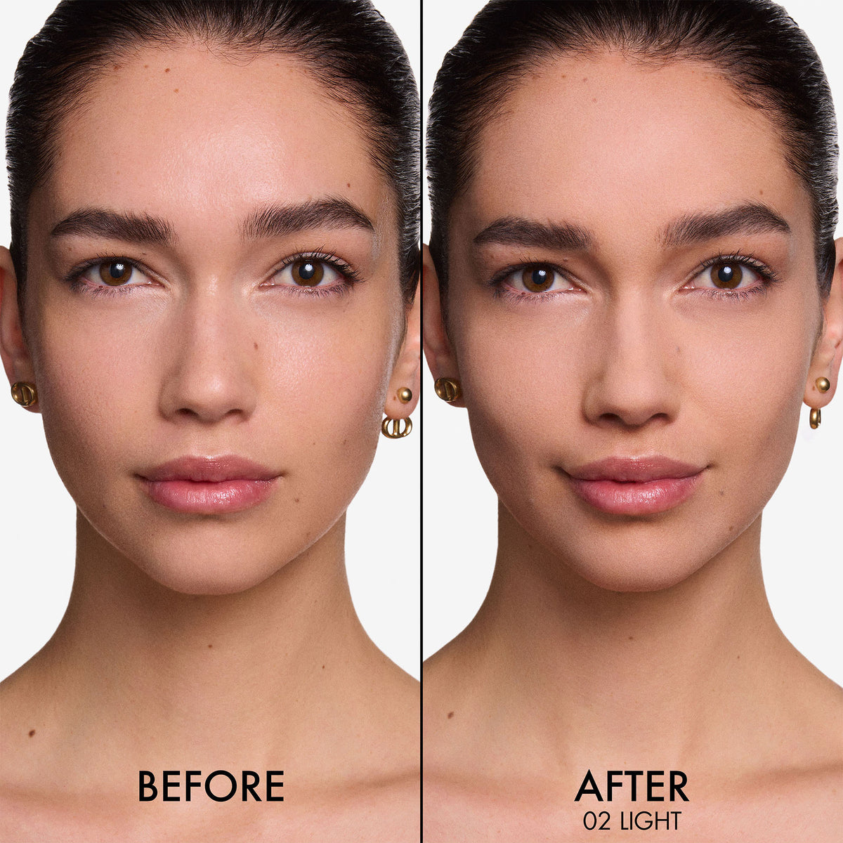 POLVO COMPACTO FOREVER NUDE MATTE FILTER 02 LIGHT - DIOR - Adrissa Beauty - Maquillaje