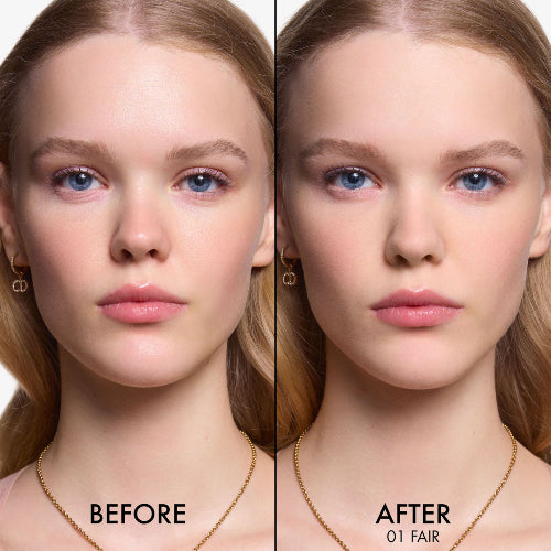 POLVO COMPACTO FOREVER NUDE MATTE FILTER 01 FAIR - DIOR - Adrissa Beauty - Maquillaje