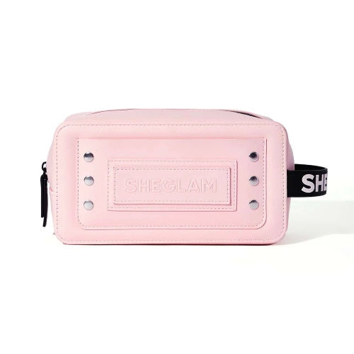PORTA COSMETICOS GLOW & GO ROSA - SHEGLAM - Adrissa Beauty -