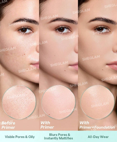 PRIMER PORE NO MORE - SHEGLAM - Adrissa Beauty - Maquillaje