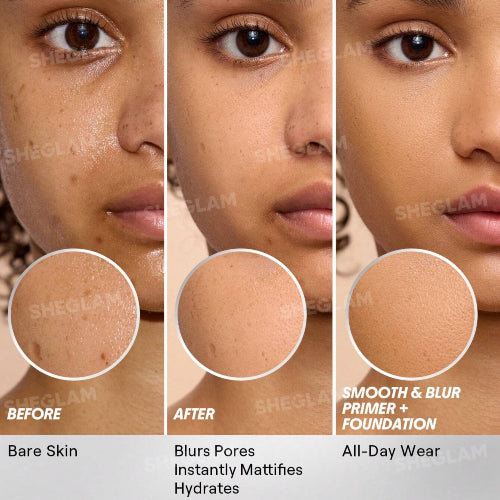 PRIMER SMOOTH BLUR SHINE KILLER 30GR - SHEGLAM - Adrissa Beauty - Maquillaje
