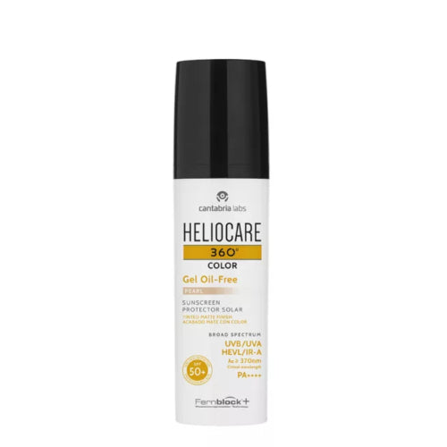 PROTECTOR SOLAR 360 GEL OIL FREE MATE PEARL SPF50 50ML - HELIOCARE - Adrissa Beauty - Cuidado de la piel