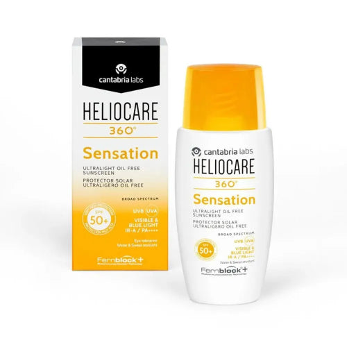 PROTECTOR SOLAR 360 SENSATION MATE SPF50 50ML - HELIOCARE - Adrissa Beauty - Cuidado de la piel
