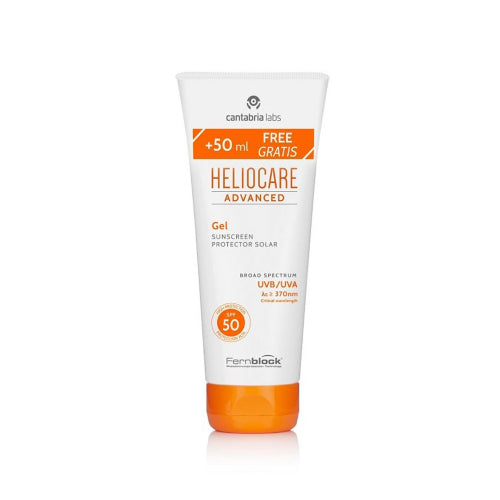 PROTECTOR SOLAR ADVANCED GEL SPF50 250ML - HELIOCARE - Adrissa Beauty - Cuidado de la piel