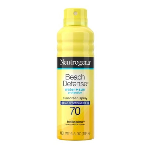 PROTECTOR SOLAR AEROSOL BEACH DEFENSE SPF70 - NEUTROGENA - Adrissa Beauty -