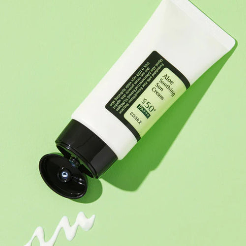 PROTECTOR SOLAR ALOE SOOTHING SPF50 50ML - COSRX - Adrissa Beauty - Cuidado de la piel