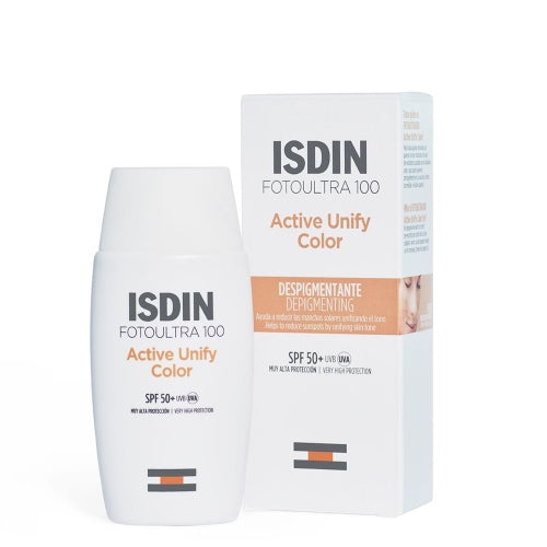 PROTECTOR SOLAR DESDPIGMENTANTE SPF50 - ISDIN - Adrissa Beauty -