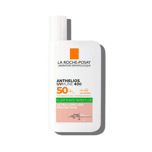 PROTECTOR SOLAR FLUIDO OIL CONTROL C/COLOR SPF50+ 50ML - LA ROCHE POSAY - Adrissa Beauty - Cuidado de la piel