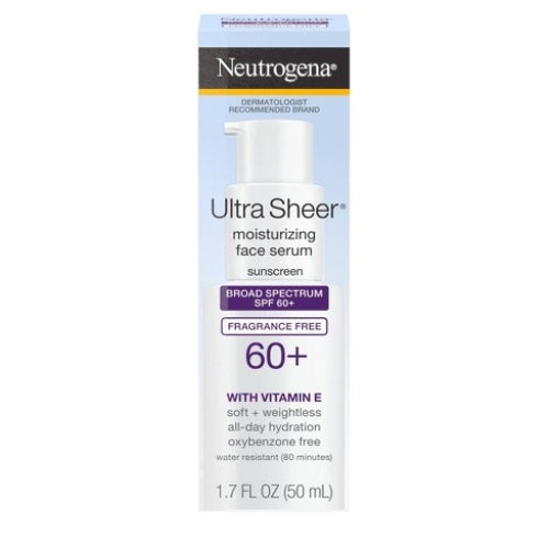 PROTECTOR SOLAR HIDRATANTE ULTRA SHEER 60SPF - NEUTROGENA - Adrissa Beauty -