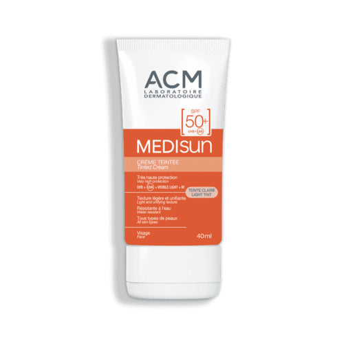 PROTECTOR SOLAR MEDISUN CREMA C/COLOR SPF100 40ML - ACM - Adrissa Beauty - Cuidado de la piel