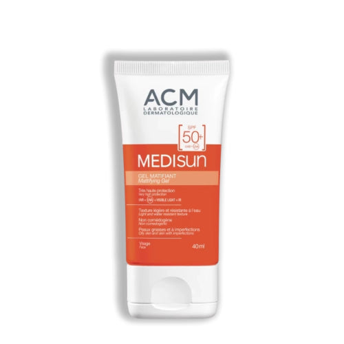 PROTECTOR SOLAR MEDISUN GEL MATIFICANTE SPF50 40ML - ACM - Adrissa Beauty - Cuidado de la piel
