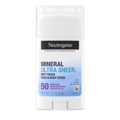 PROTECTOR SOLAR MINERAL ULTRA SHEER BARRA SPF50 - NEUTROGENA - Adrissa Beauty - Cuidado de la piel