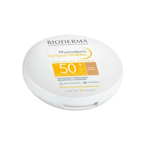 PROTECTOR SOLAR PHOTODERM COMPACT GOLDEN - BIODERMA - Adrissa Beauty -