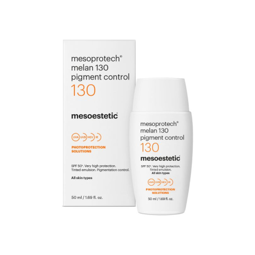 PROTECTOR SOLAR PIELES PIGMENTADAS 50SPF 50ML - MESOESTETIC - Adrissa Beauty -