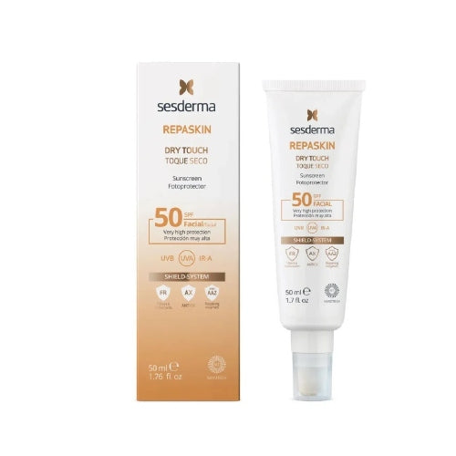 PROTECTOR SOLAR REPASKIN DRY TOUCH 50SPF 50ML - SESDERMA - Adrissa Beauty -