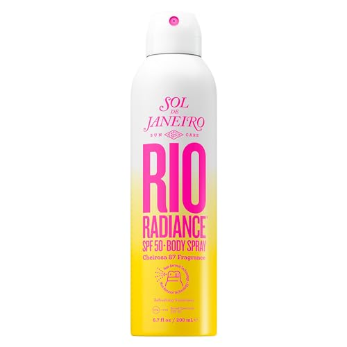 PROTECTOR SOLAR RIO RADIANCE BODY SPRAY SPF50 200ML - SOL DE JANEIRO - Adrissa Beauty - Cuidado de la piel
